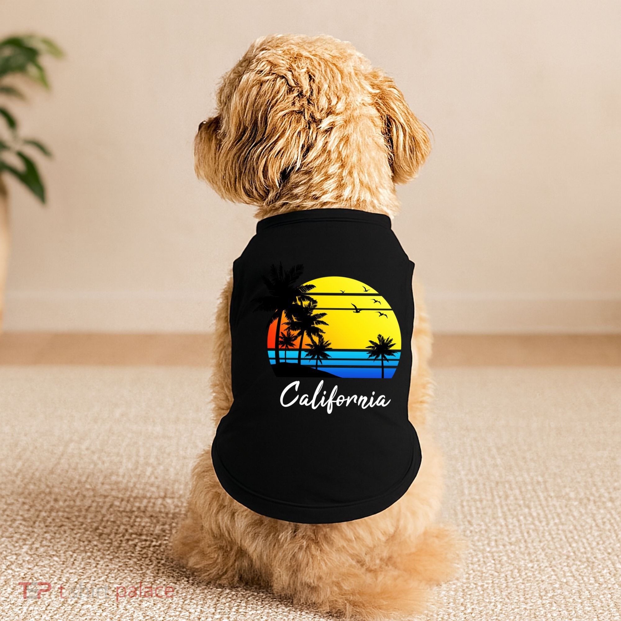 California Sunset Doggie Tank