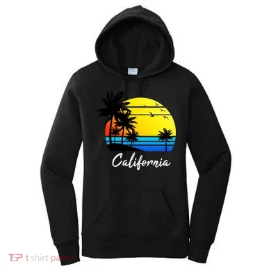 California Sunset Women's Hoodie