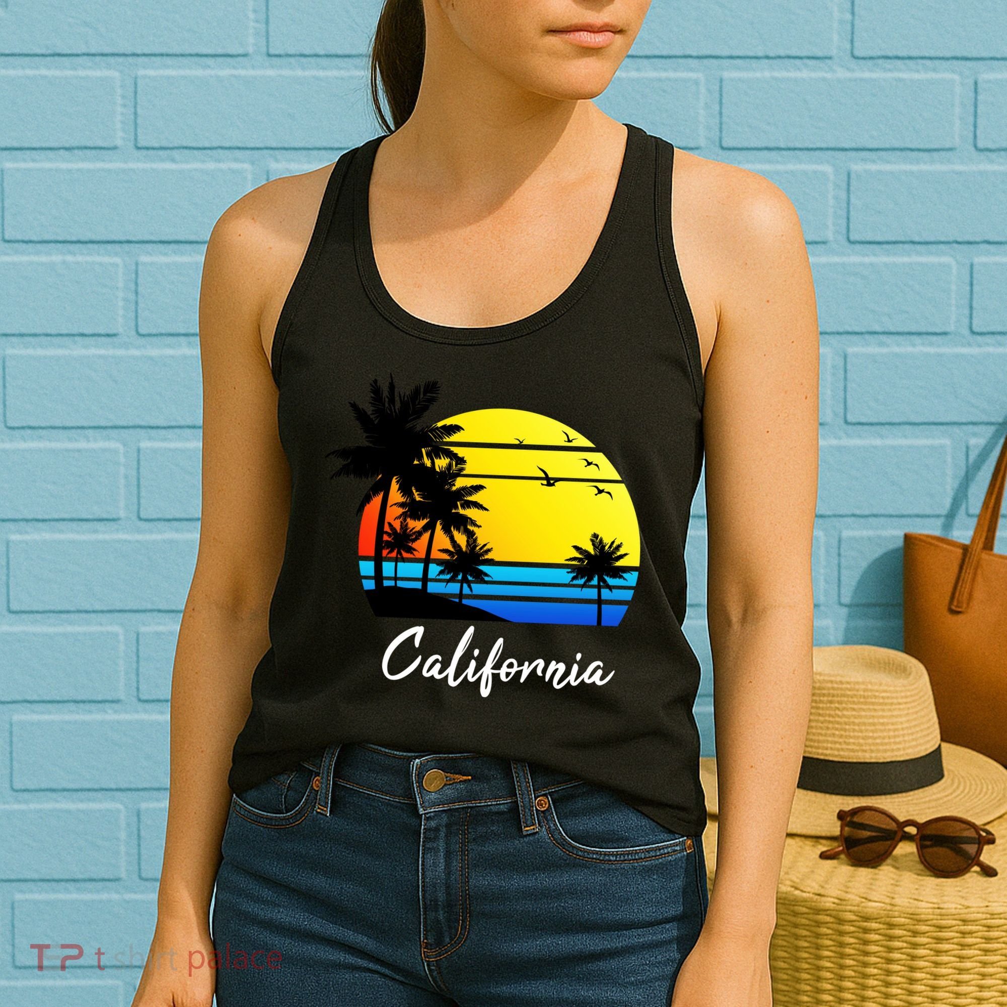 California Sunset Women's Tank Top
