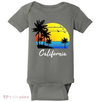 California Sunset Baby Bodysuit