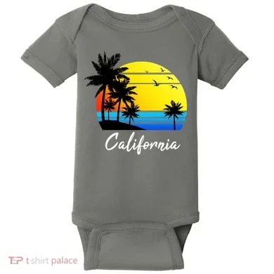 California Sunset Baby Bodysuit