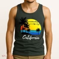 California Sunset Tank Top thumb 3
