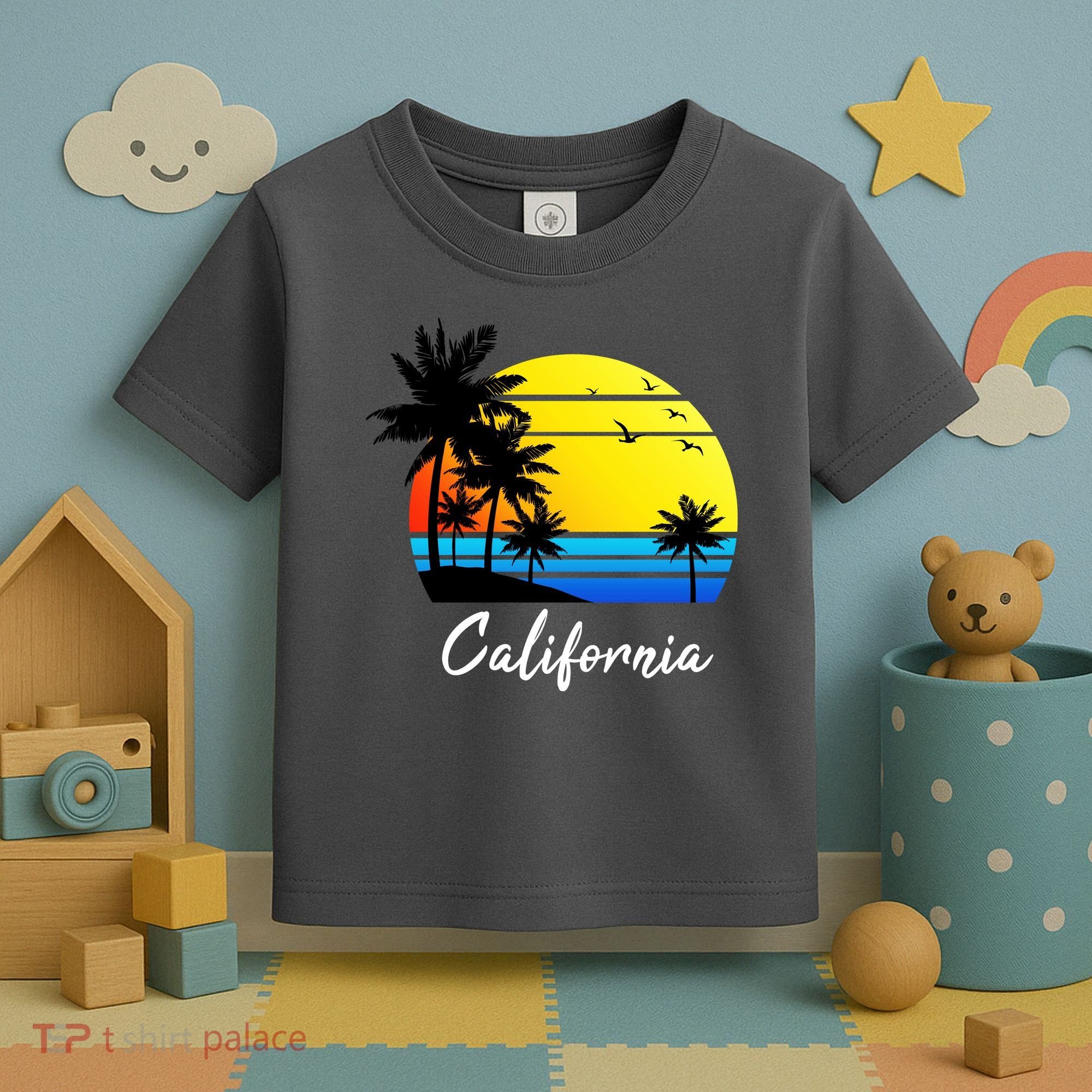 California Sunset Toddler T-Shirt