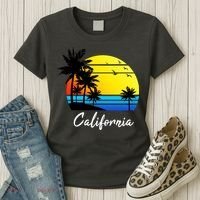 California Sunset Women's T-Shirt thumb 3