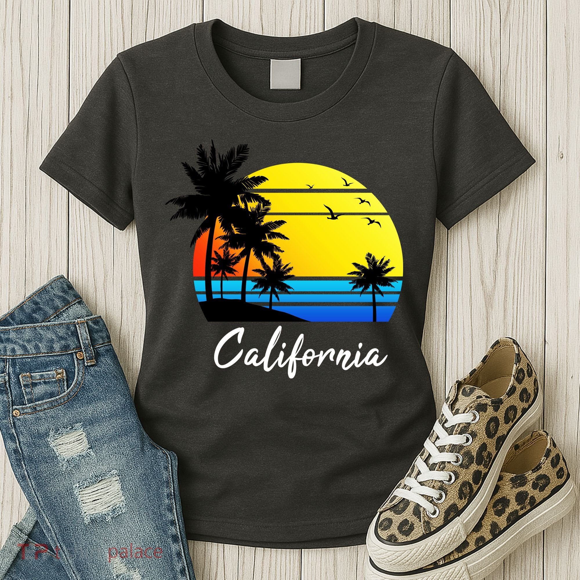 California Sunset Women's T-Shirt