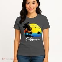 California Sunset Women's T-Shirt thumb 4