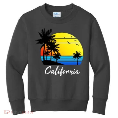California Sunset Kids Sweatshirt