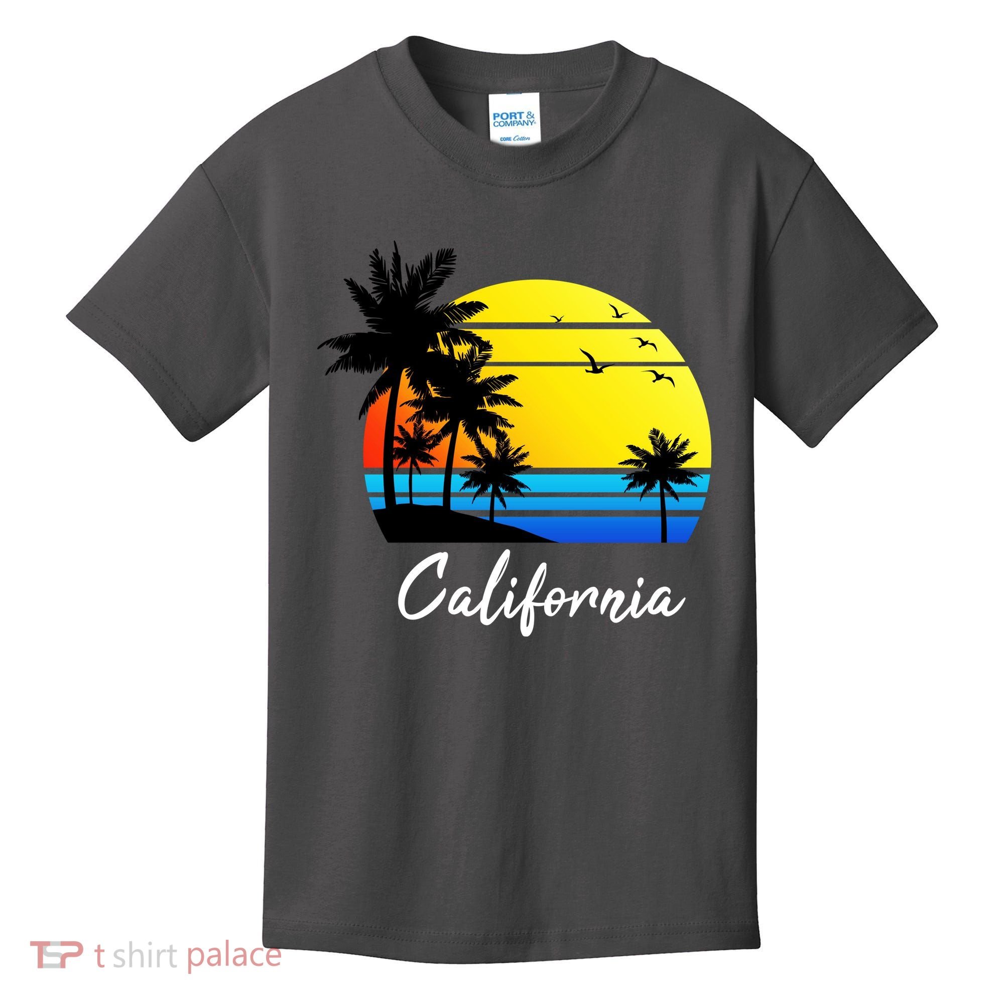 California Sunset Kids T-Shirt
