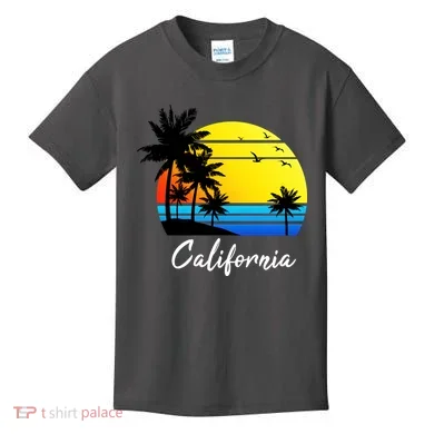 California Sunset Kids T-Shirt