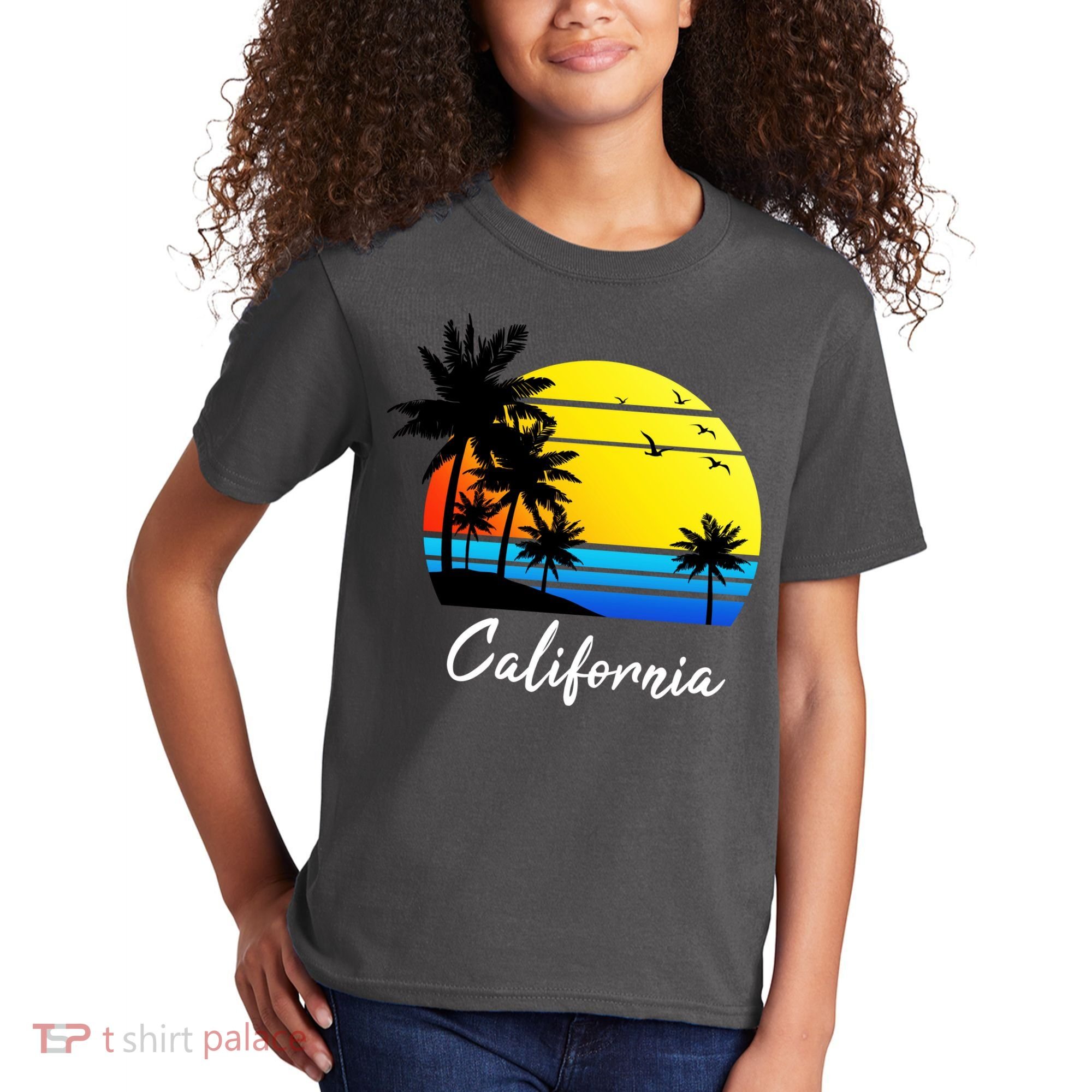 California Sunset Kids T-Shirt