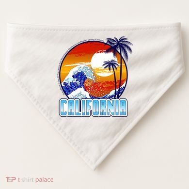 California Sunshine USA-Made Doggie Bandana
