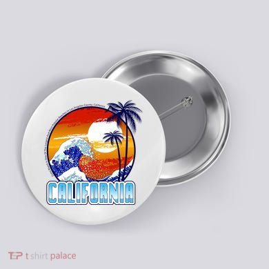 California Sunshine Button