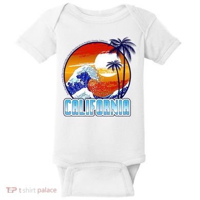 California Sunshine Baby Bodysuit