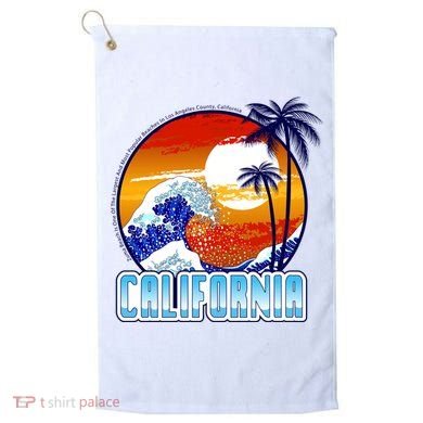 California Sunshine Golf Towel