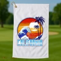 California Sunshine Golf Towel thumb 1