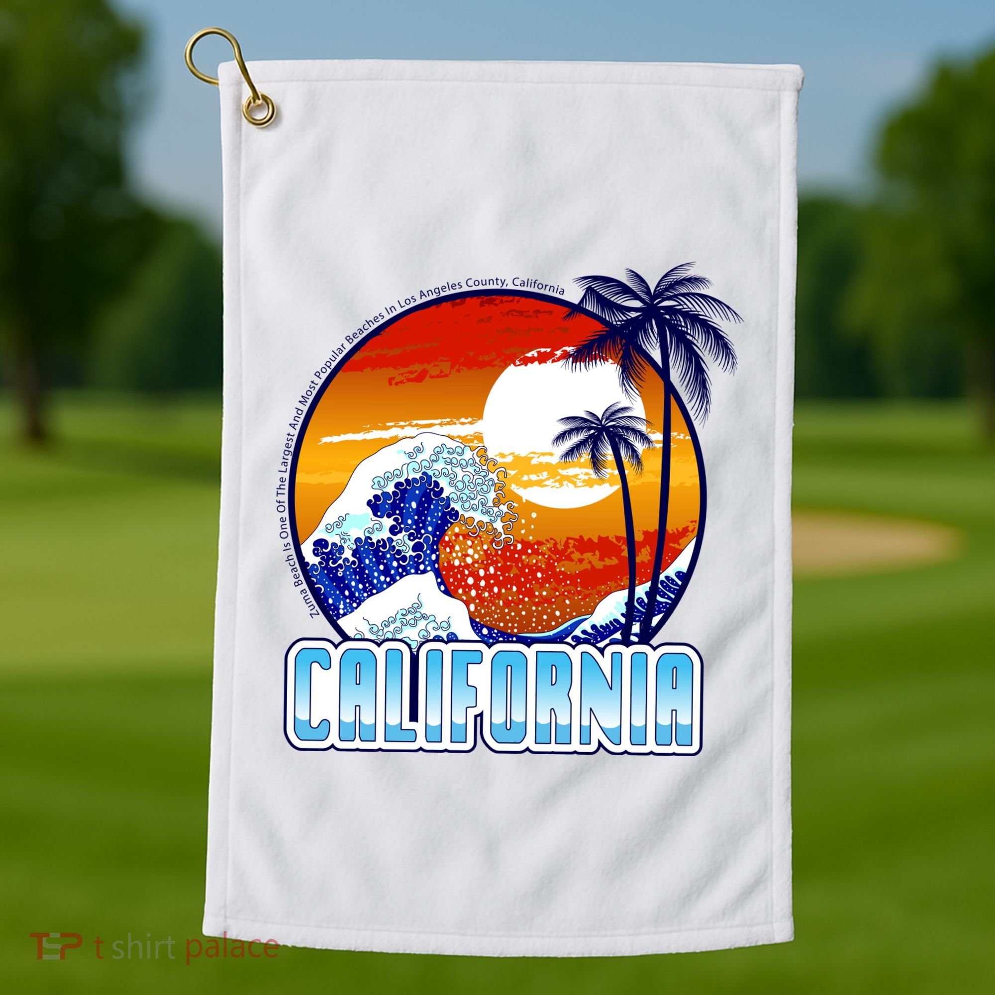 California Sunshine Golf Towel