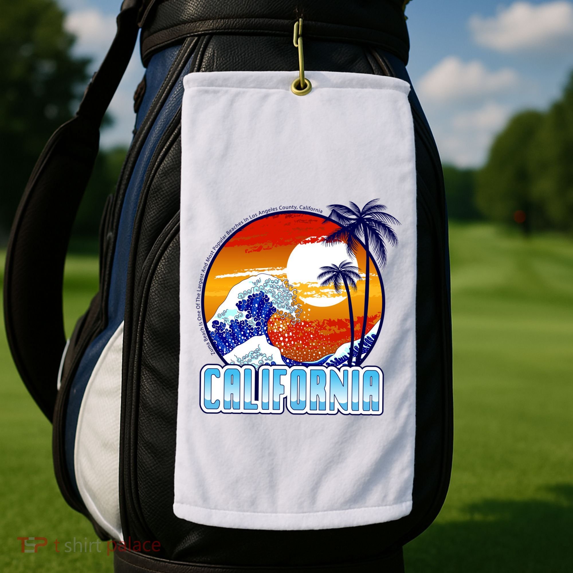 California Sunshine Golf Towel