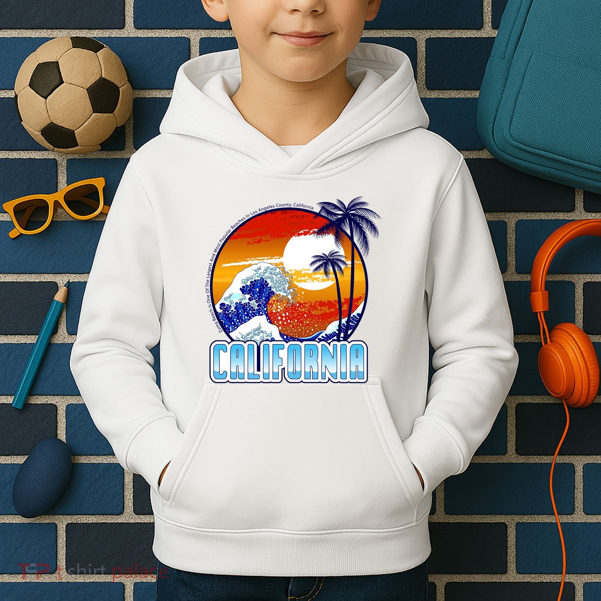 California Sunshine Kids Hoodie