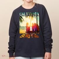 California Surfing Women's Sweatshirt thumb 0