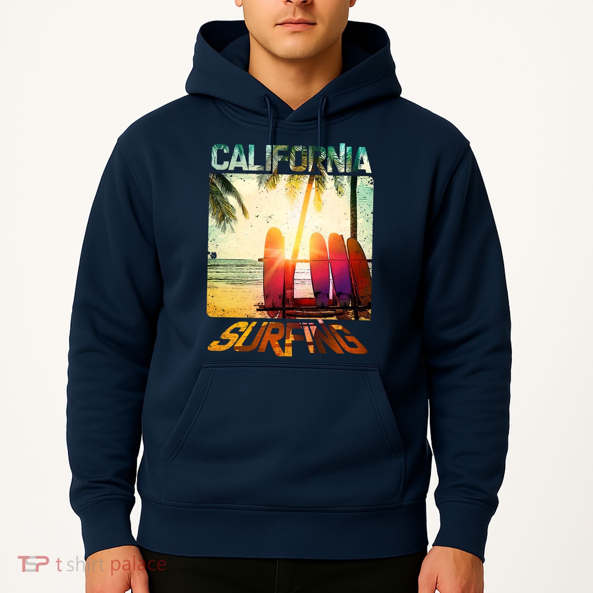 California Surfing Hoodie