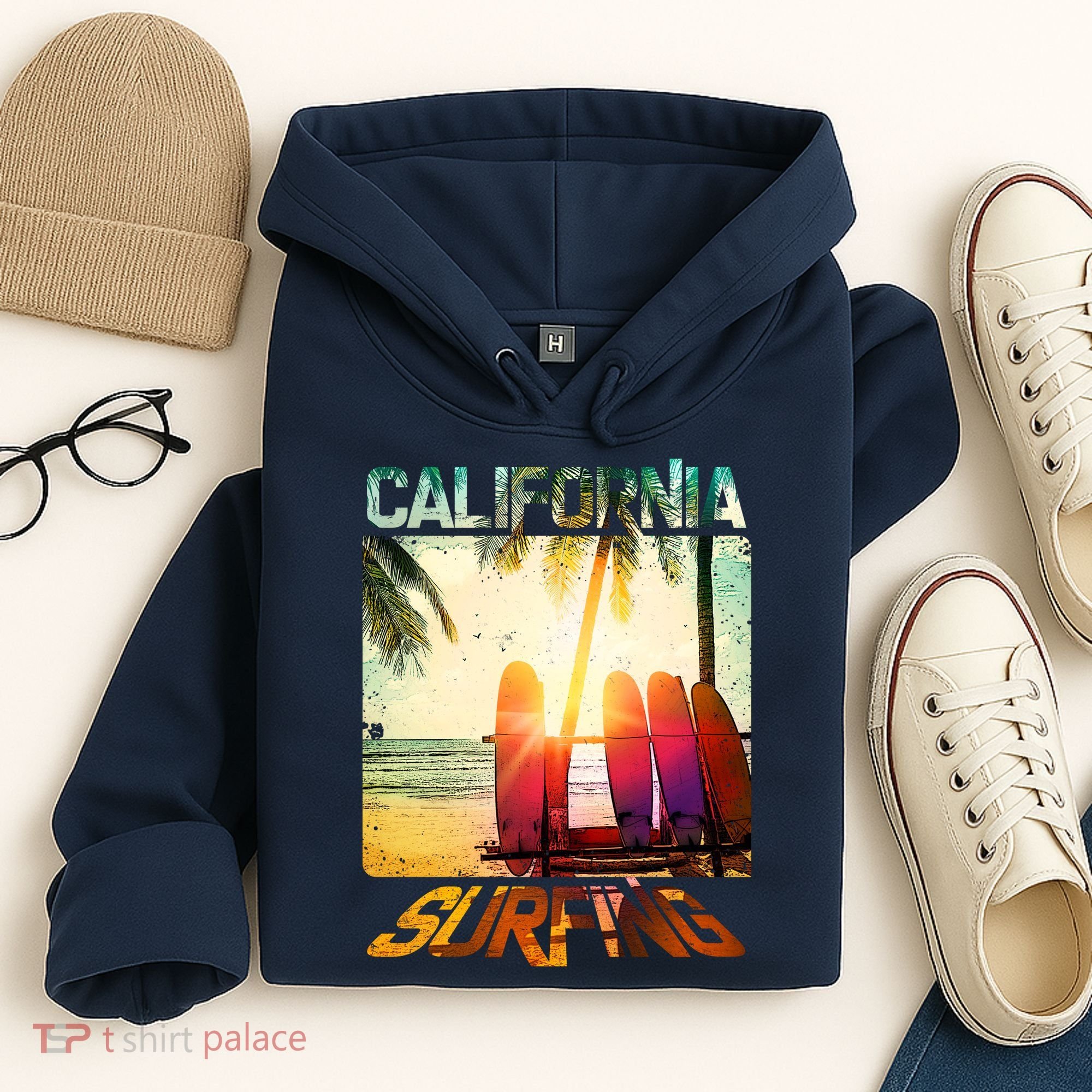 California Surfing Hoodie