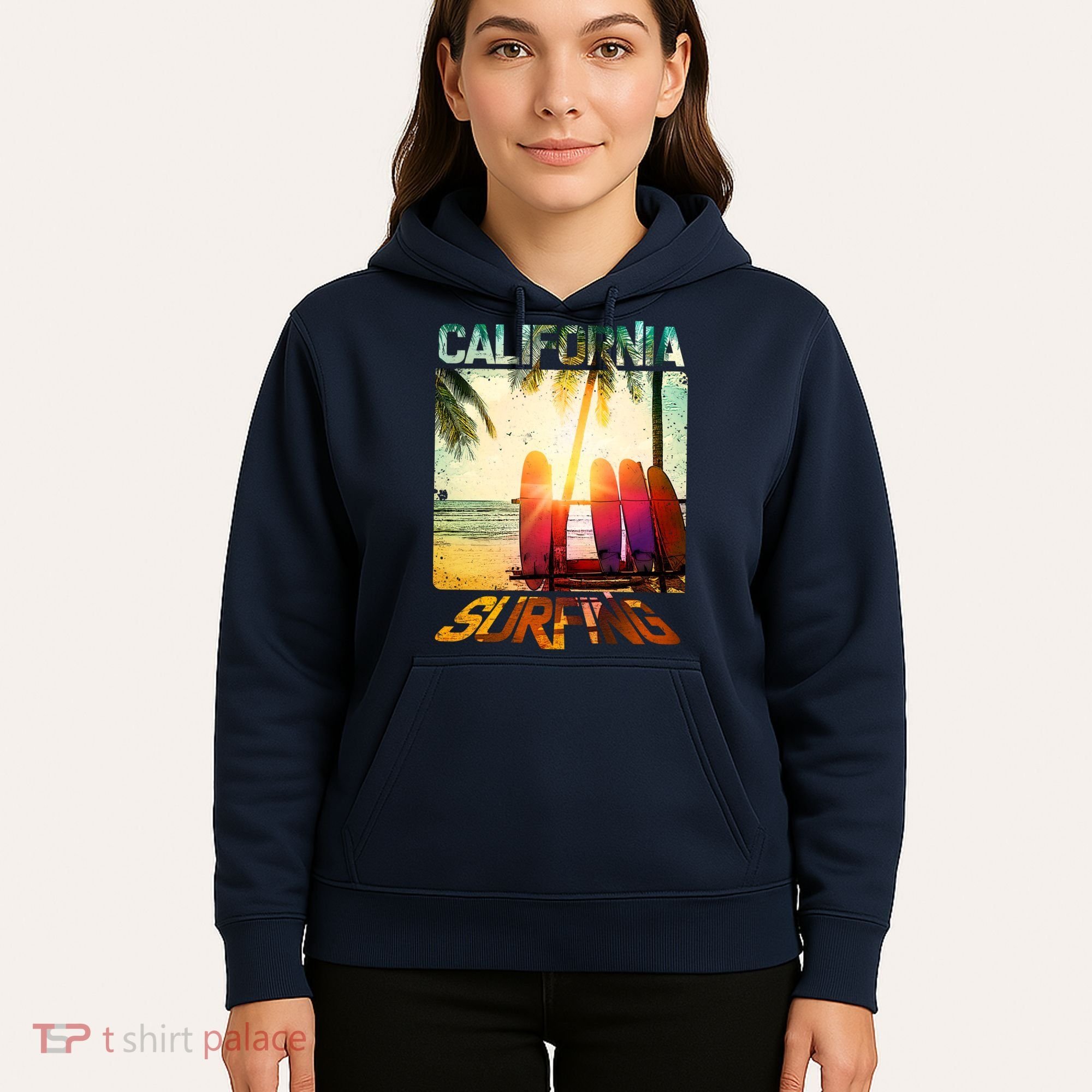 California Surfing Hoodie