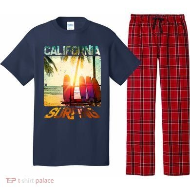 California Surfing Pajama Set