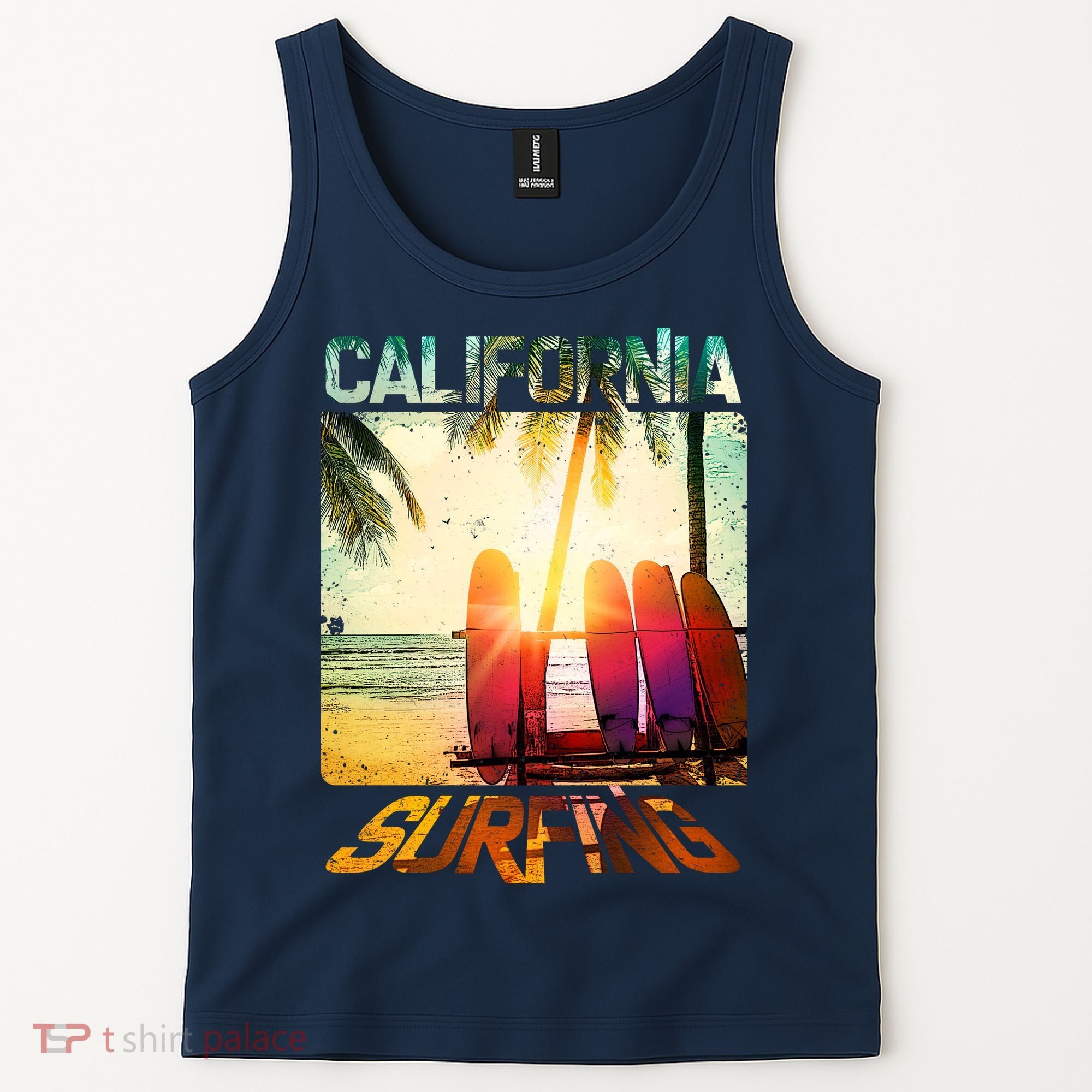 California Surfing Tank Top