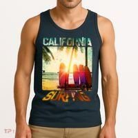California Surfing Tank Top thumb 3