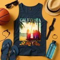 California Surfing Tank Top thumb 4