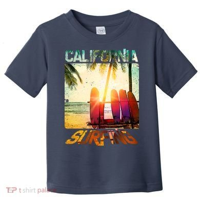 California Surfing Toddler T-Shirt