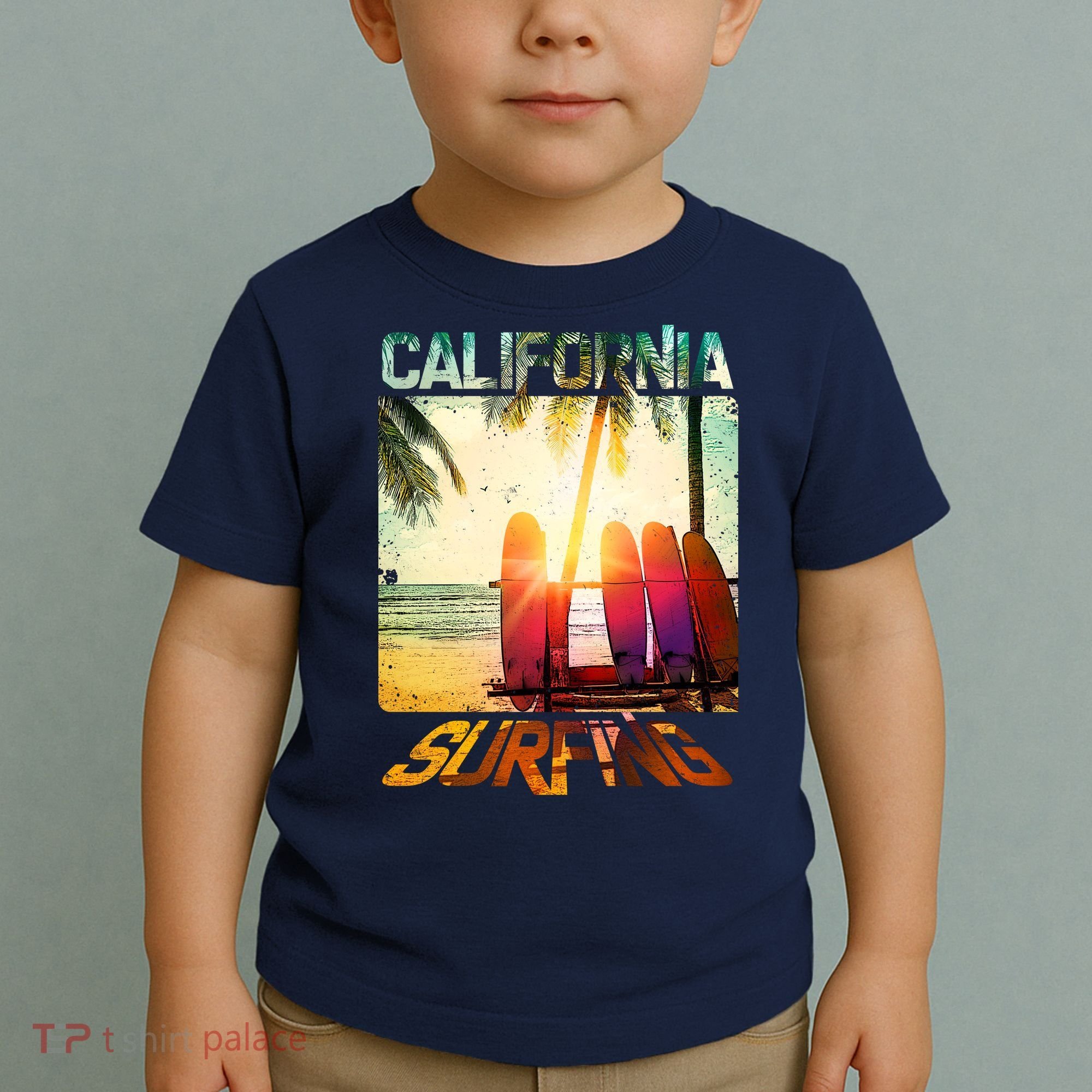 California Surfing Toddler T-Shirt