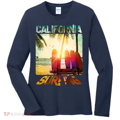 California Surfing Women's Long Sleeve Shirt