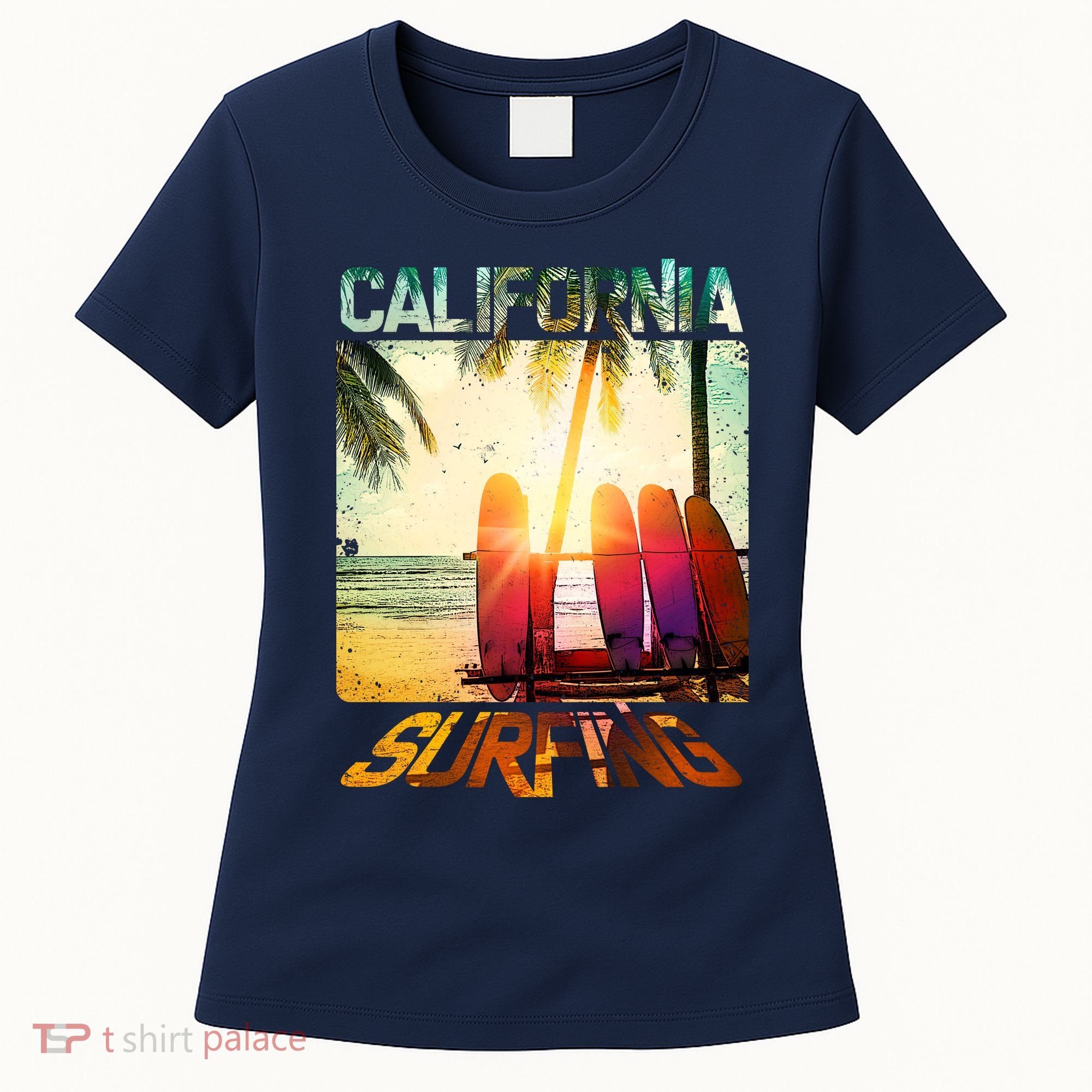 California Surfing Women's T-Shirt