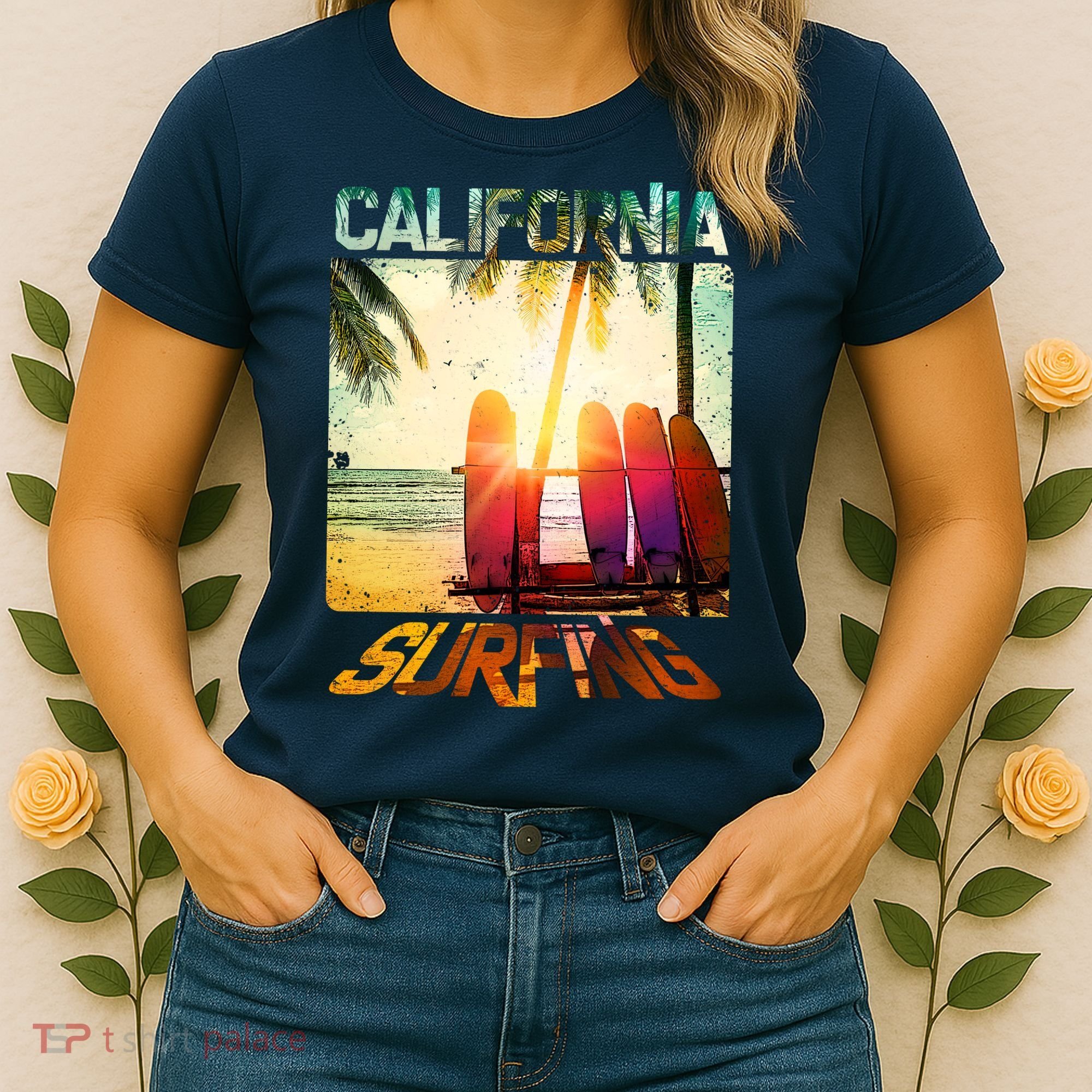 California Surfing Women's T-Shirt
