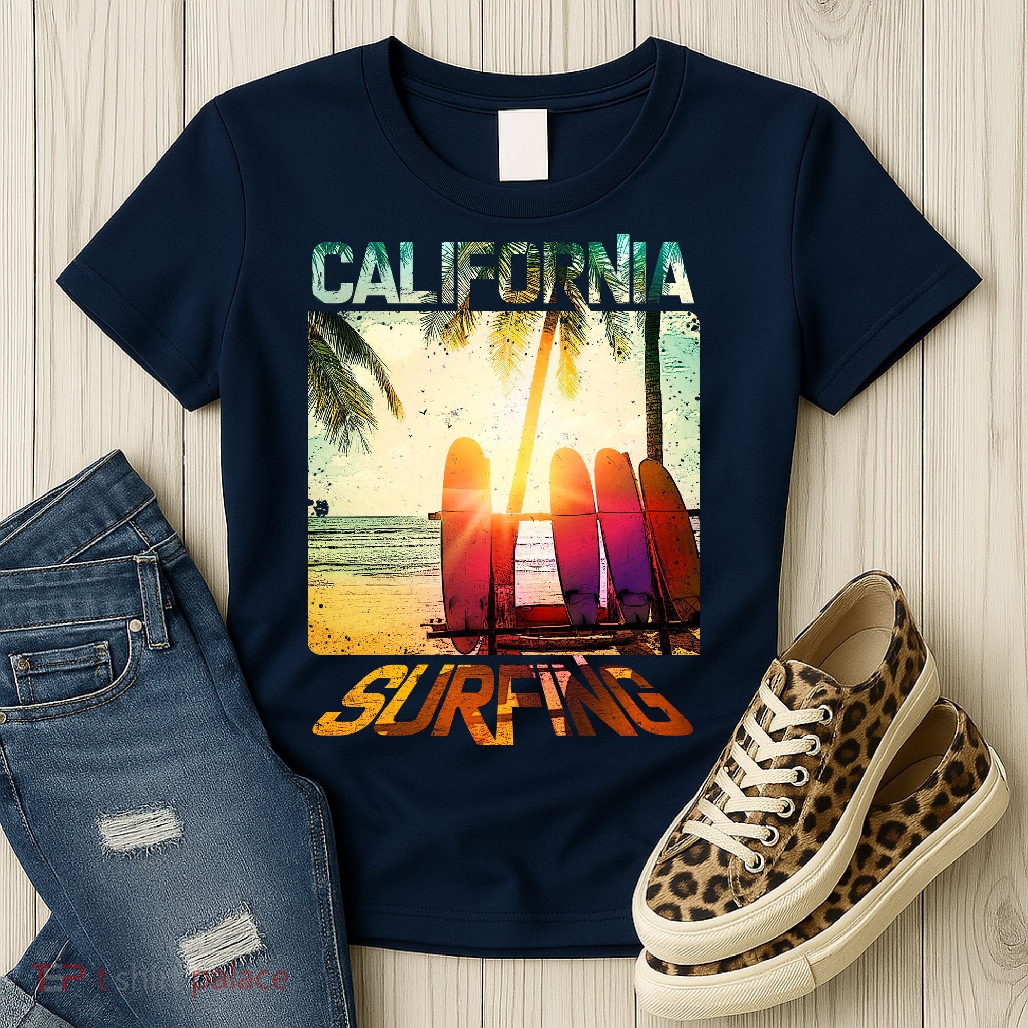 California Surfing Women's T-Shirt