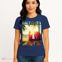 California Surfing Women's T-Shirt thumb 4