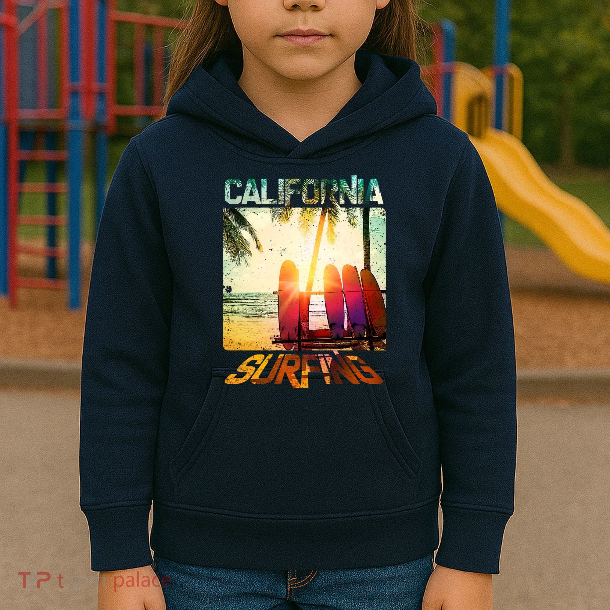 California Surfing Kids Hoodie