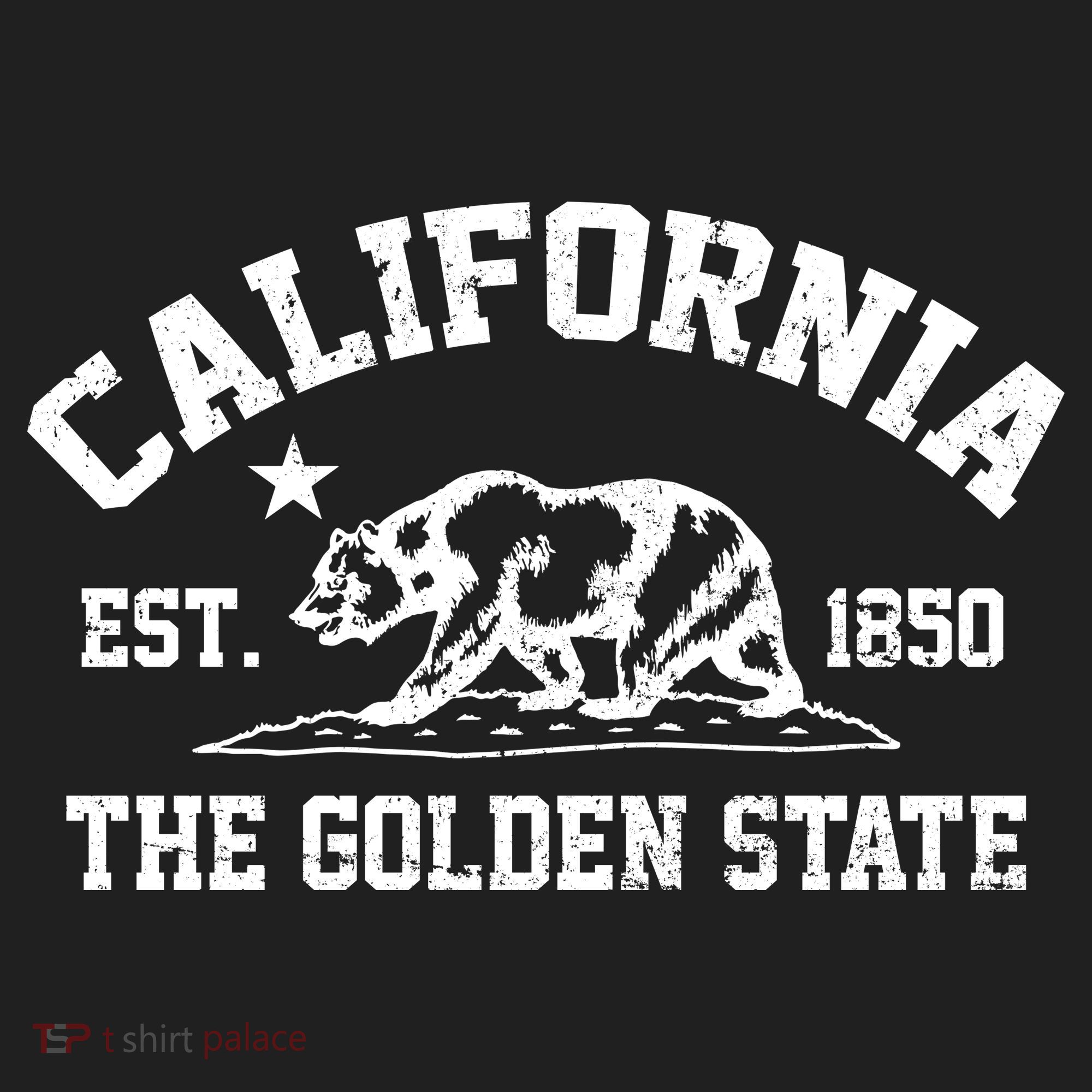 California The Golden State Est 1850 Beanie