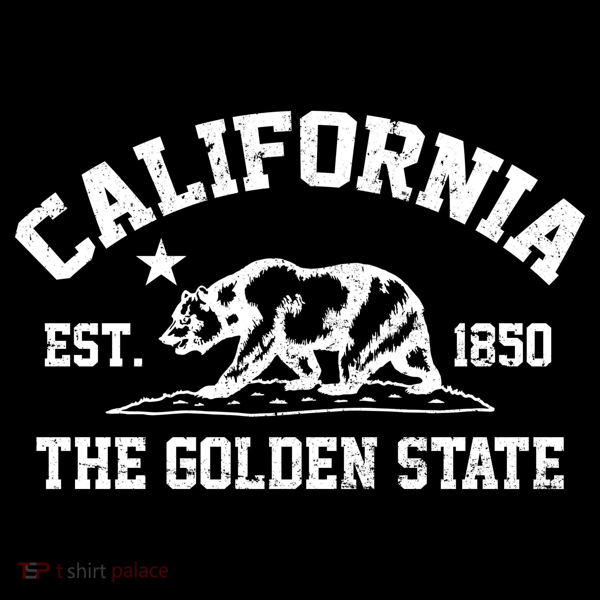 California The Golden State Est 1850 Women's Hoodie