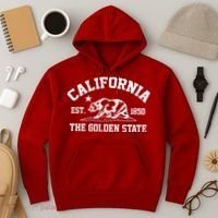 California The Golden State Est 1850 Hoodie thumb 3