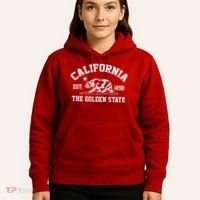California The Golden State Est 1850 Hoodie thumb 5