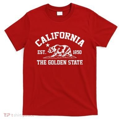 California The Golden State Est 1850 T-Shirt