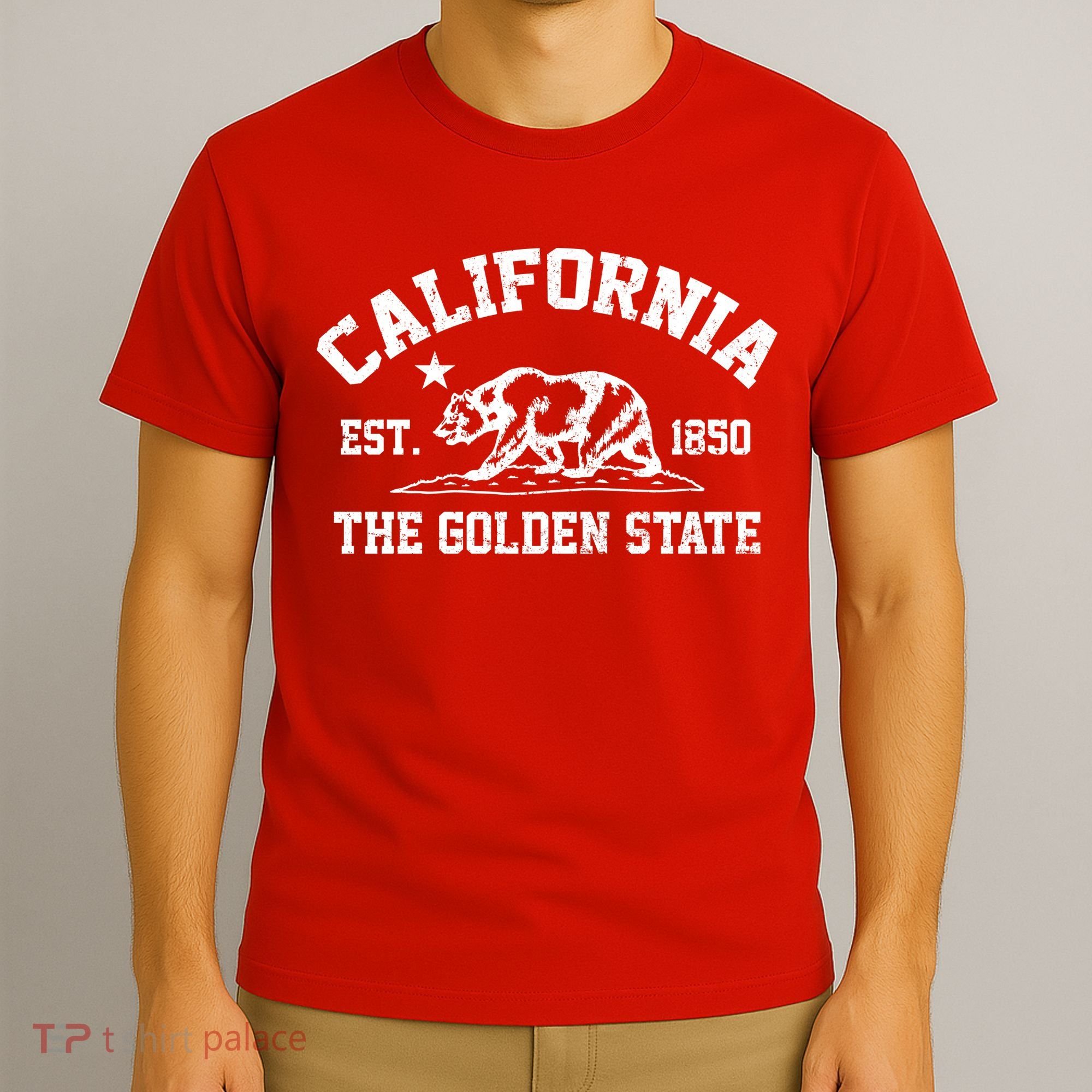 California The Golden State Est 1850 T-Shirt