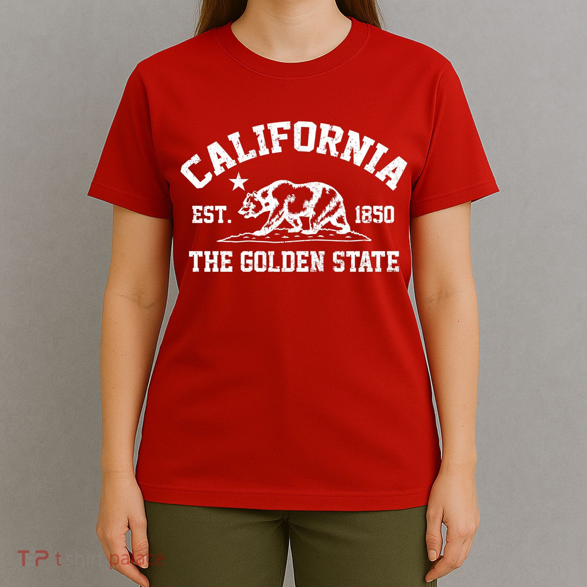 California The Golden State Est 1850 T-Shirt