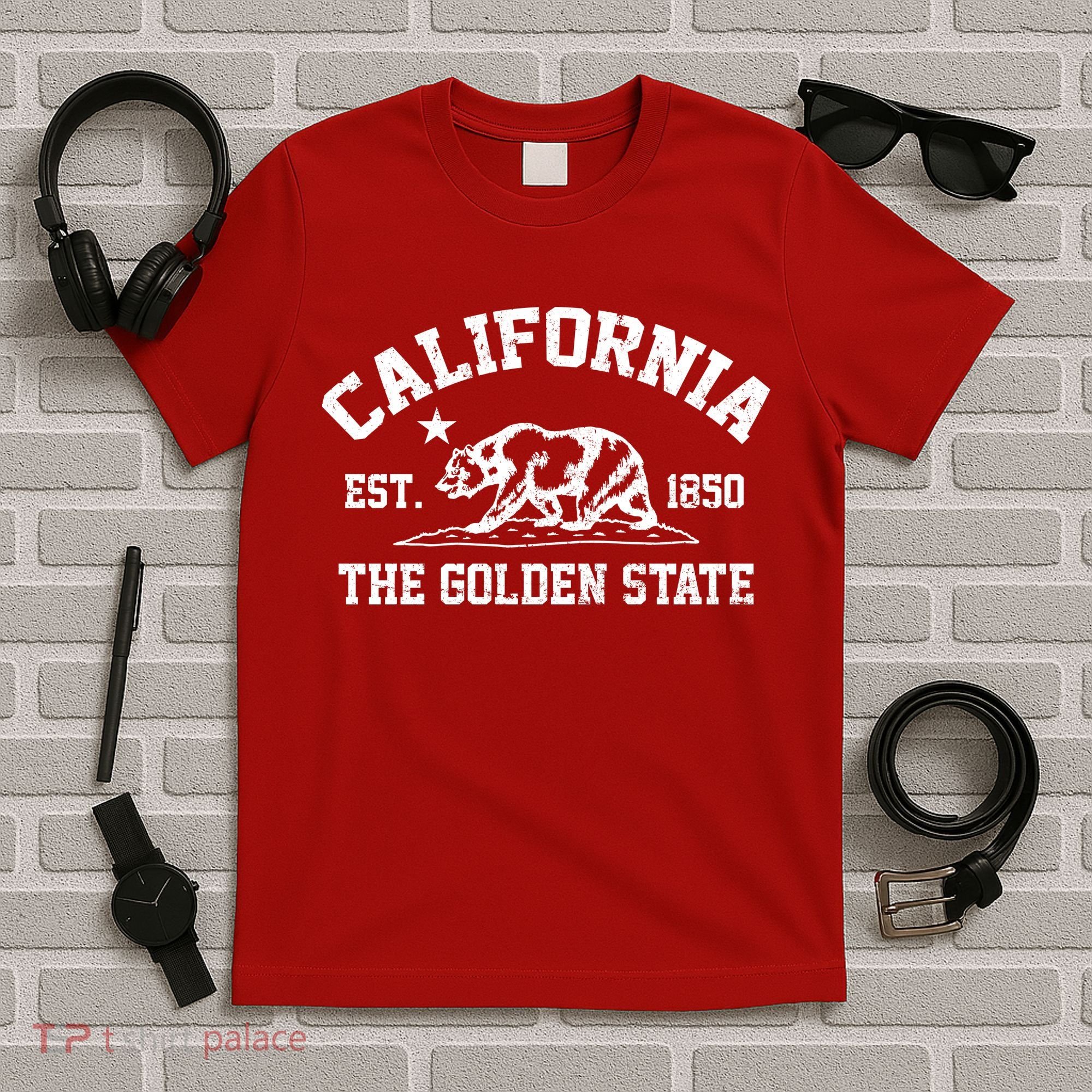 California The Golden State Est 1850 T-Shirt