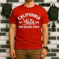 California The Golden State Est 1850 T-Shirt thumb 6