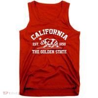 California The Golden State Est 1850 Tank Top thumb 0