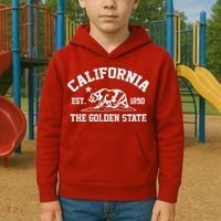 California The Golden State Est 1850 Kids Hoodie thumb 2