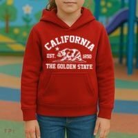 California The Golden State Est 1850 Kids Hoodie thumb 3